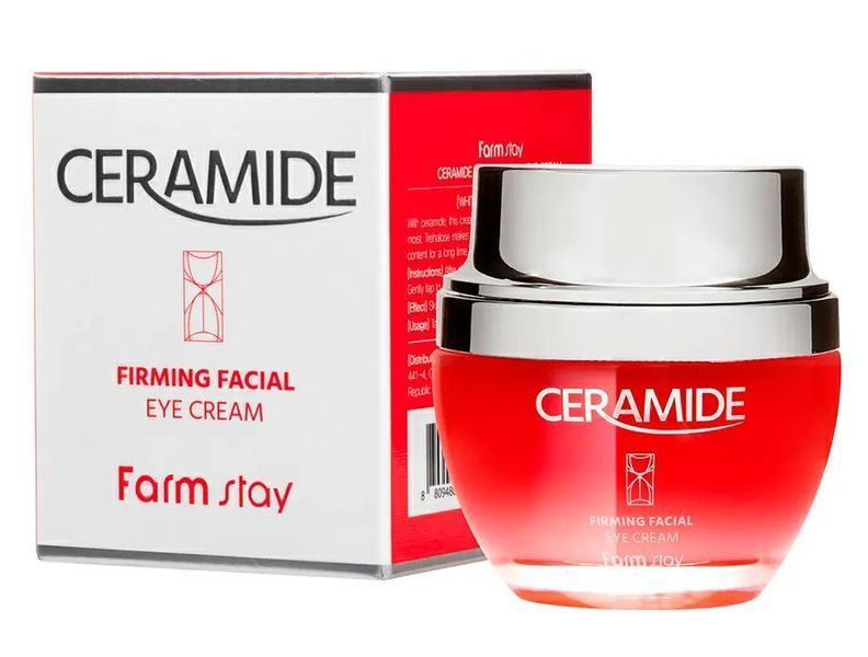 Крем для кожи вокруг глаз FarmStay Ceramide Firming Facial Eye Cream L1087 фото