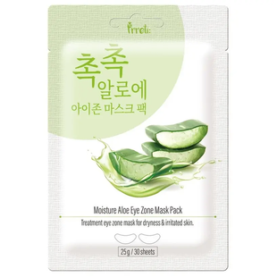 Тканинні патчі з екстрактом алое PRRETI Moisture Aloe Eye Zone Mask Pack L2128 фото
