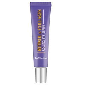 Сироватка-ролер для шкіри FarmStay Retinol & Collagen Rolling Eye Serum L1961 фото