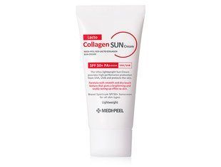 Солнцезащитный крем с коллагеном и лактобактериями Medi-Peel Red Lacto Collagen Sun Cream SPF 50 L2034 фото