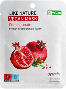 Маска для обличчя Eyenlip Like Nature Vegan Mask Pack Pomegranate L1238 фото