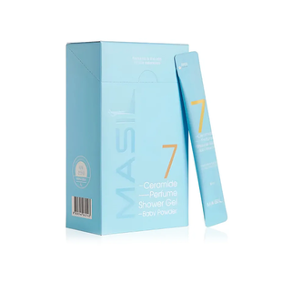 Гель для душу, тестер MASIL 7 CERAMIDE PERFUME SHOWER GEL (BABY POWDER) L0418 фото
