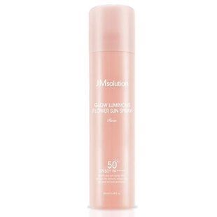 Спрей солнцезащитный JMsolution Glow Luminous Flower Sun Spray Rose SPF50+ PA++++ L2692 фото