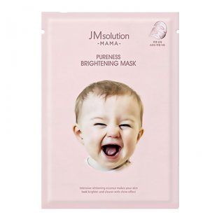 Маска тканинна освітлювальна JMsolution MAMA Pureness Brightening Mask L2693 фото