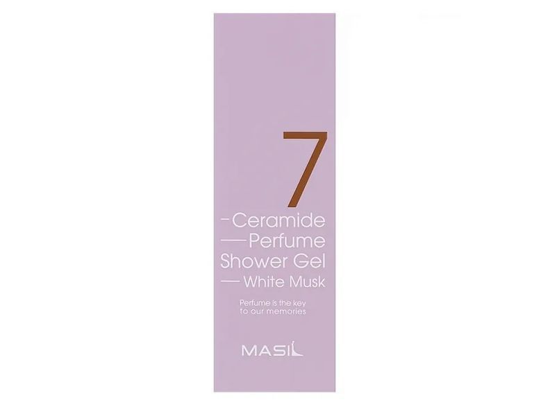 Гель для душу Masil 7 Ceramide Perfume Shower Gel White Musk L0419 фото