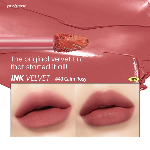 Матовый тинт для губ PERIPERA INK Velvet 040 Calm Rosy L1310 фото