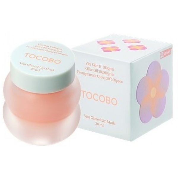 МАска для губ в эффектом глазури TOCOBO Vita Glazed Lip Mask Blister L1232 фото