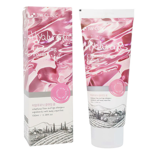 Пінка для умивання 3W CLINIC HYALURONIC CLEANSING FOAM L1867 фото