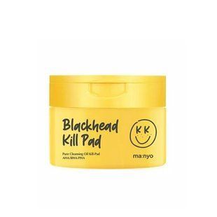 Педи гідрофільні для очищення шкіри з AHA BHA PHA кислотами Manyo Blackhead Kill Pad L2799 фото