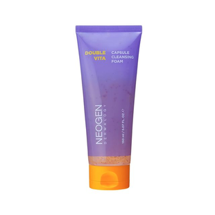 Осветляющая, увлажняющая пенка для умывания NEOGEN DERMALOGY DOUBLE VITA CAPSULE CLEANSING FOAM L0808 фото