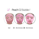 Кислородная маска PUREDERM Deep Purifying Black O2 Bubble Mask Turmeric L1574 фото 5