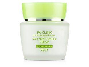 Антивіковий крем для обличчя 3W Clinic Snail Moist Control Cream L0069 фото
