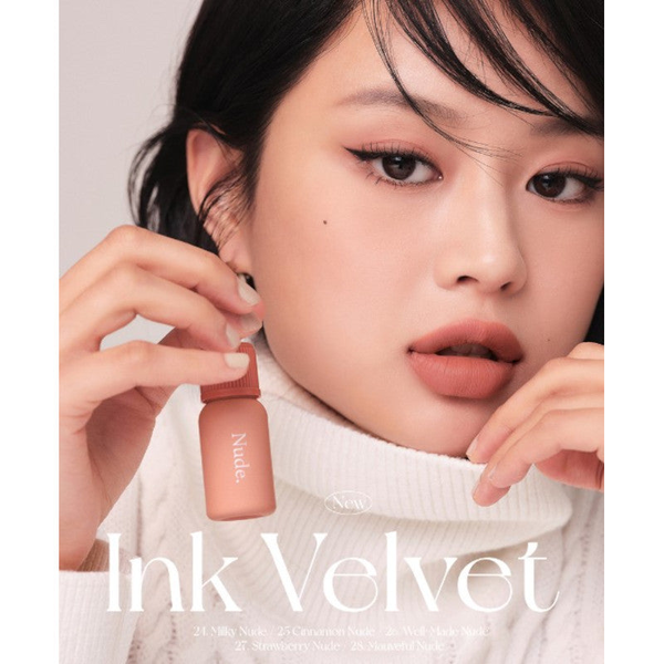 Матовый тинт для губ PERIPERA Ink Velvet Tint #24 Milky Nude L1301 фото