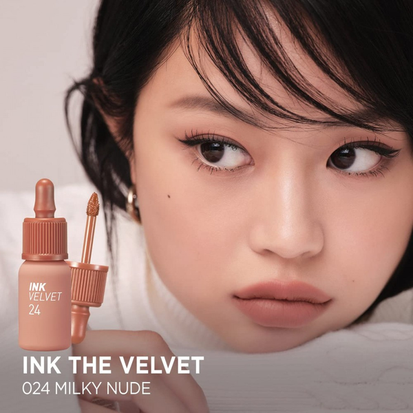 Матовый тинт для губ PERIPERA Ink Velvet Tint #24 Milky Nude L1301 фото