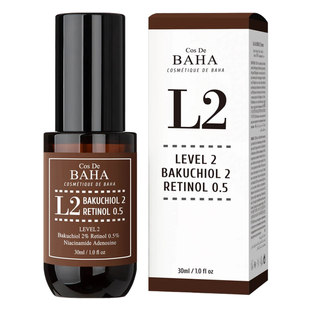Сыворотка для лица COS DE BAHA L2 Bakuchiol & Retinol Serum (L2) L1923 фото