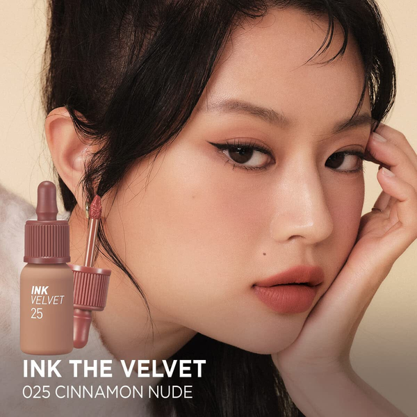Матовый тинт для губ PERIPERA Ink Velvet Tint #25 Cinnamon Nude L1302 фото