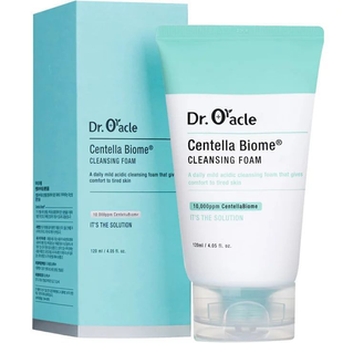 Мягкая пенка для умывания с центеллой Dr.Oracle Centella Biome Cleansing Foam L2499 фото