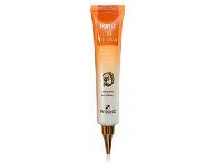 Крем для шкіри навколо очей 3W Clinic Horse Oil Eye Cream L1123 фото