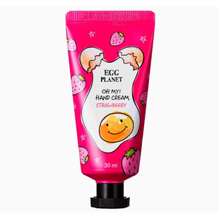 Зволожуючий крем для рук DAENG GI MEO RI EGG PLANET OH MY Hand Cream Strawberry L0868 фото
