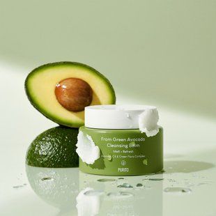 Бальзам гідрофільний з олією авокадо Purito From Green Avocado Cleansing Balm L2913 фото