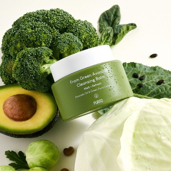 Бальзам гідрофільний з олією авокадо Purito From Green Avocado Cleansing Balm L2913 фото