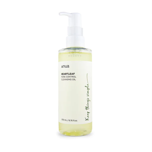 Гидрофильное масло для глубокой очистки кожи ANUA HEARTLEAF PORE CONTROL CLEANSING OIL L2391 фото