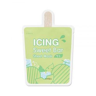 Тканинна маска з екстрактом дині A'PIEU ICING SWEET BAR SHEET MASK MELON L2118 фото