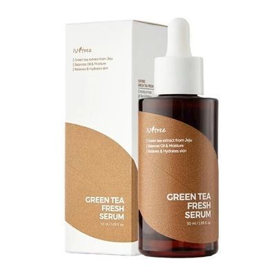 Сироватка освіжаюча на основі зеленого чаю Isntree Green Tea Fresh Serum L2657 фото