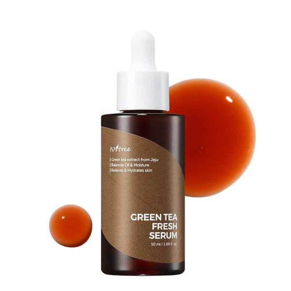 Сироватка освіжаюча на основі зеленого чаю Isntree Green Tea Fresh Serum L2657 фото