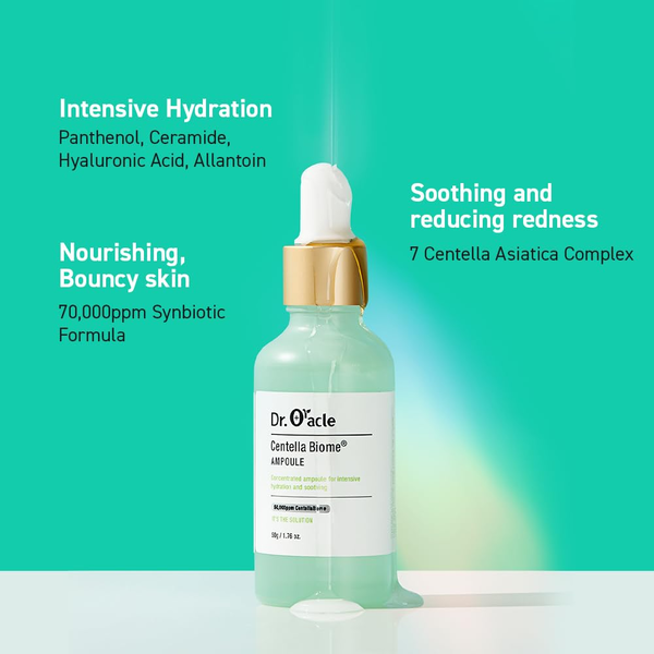 Сыворотка для лица восстанавливающая Dr.Oracle Centella Biome Ampoule L2505 фото