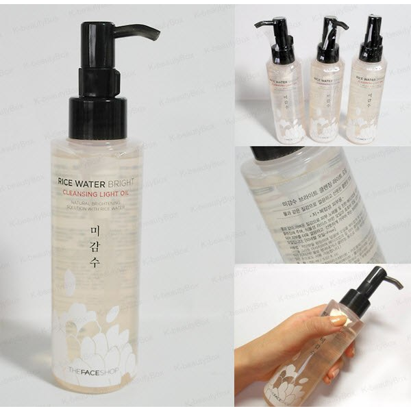 Гідрофільна олія THE FACE SHOP Rice Water Bright Cleansing Rich Oil L0497 фото