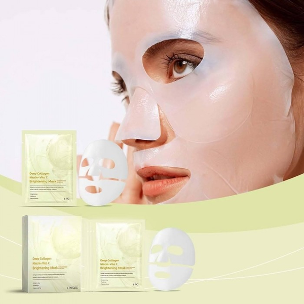 Осветляющая маска Sungboon Editor Deep Collagen Niacin Vita C Brightening Mask L3027 фото