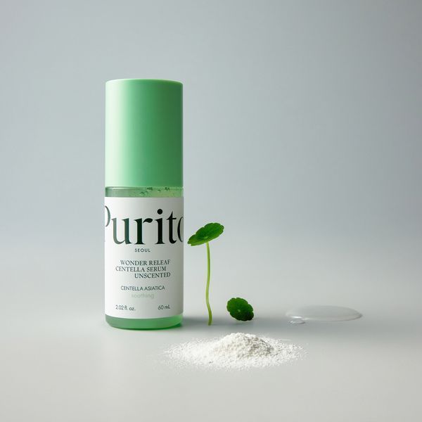 Сироватка з екстрактом центелли без олій Purito Seoul Wonder Releaf Centella Serum Unscented L2918 фото