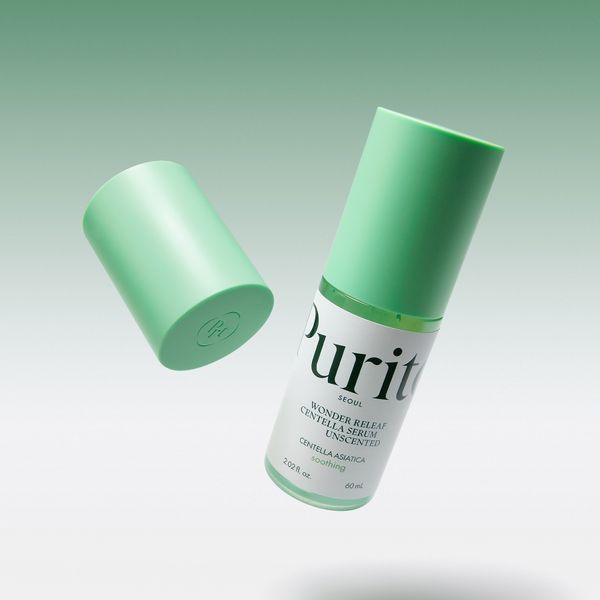 Сироватка з екстрактом центелли без олій Purito Seoul Wonder Releaf Centella Serum Unscented L2918 фото