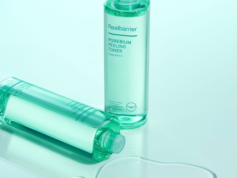 Пілінг-тонік ензимний для боротьби з чорними цятками Real Barrier Pore Bium Peeling Toner L2977 фото