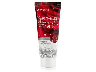 Пінка для вмивання 3W Clinic Rose Water Cleansing Foam L1824 фото