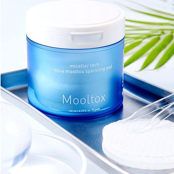 Очищувальні бавовняні педи MEDI PEEL Aqua Mooltox Sparkling Pad L1592 фото