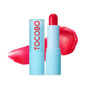 Оттеночный бальзам для губ TOCOBO GLASS TINTED LIP BALM 011 FLUSH CHERRY L0841 фото