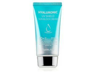 Зволожуючий сонцезахисний крем FarmStay Hyaluronic UV Shield Sun Block Cream SPF 50+ PA+++ L0893 фото