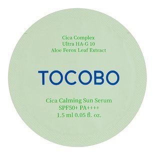 Солнцезащитная сыворотка Tocobo Cica Calming Sun Serum Spf 50+ Pa++++ L3034 фото