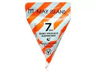 Ночная маска для лица May Island 7 Days Secret Vita Plus-10 Sleeping Pack L1447 фото