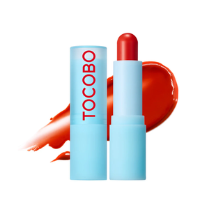 Оттеночный бальзам для губ Tocobo Glass Tinted Lip Balm 013 Tangerine Red L3036 фото