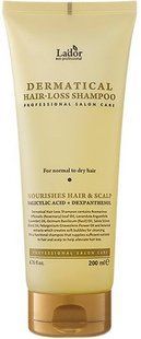 Безсульфатний шампунь для сухого волосся La&rsquo;dor Dermatical Hair-Loss Shampoo L0233 фото