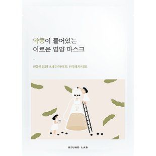 Питательная тканевая маска Round Lab Soybean Nourishing Mask Sheet L3000 фото