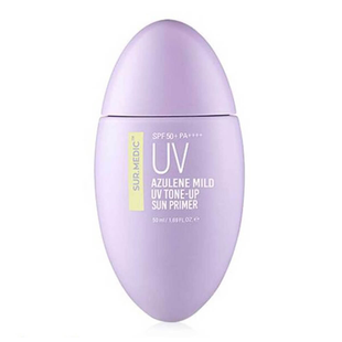 Солнцезащитный праймер SUR.MEDIC Azulene Mild UV Tone-Up Sun Primer SPF50+ PA++++ L1178 фото