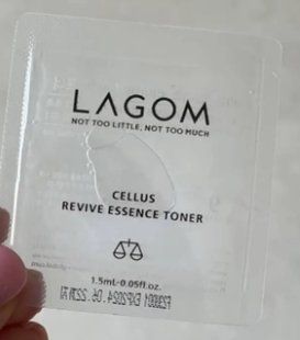 Тонер-эссенция с пониженным PH с аквапорином и гиалуроновой кислотой LAGOM CELLUS REVIVE ESSENCE TONER L2719 фото