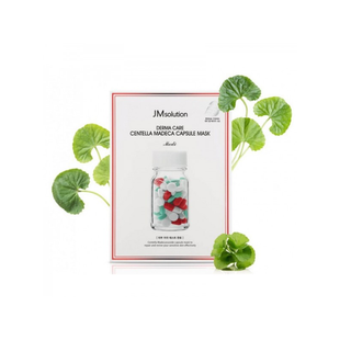 Успокаивающая целлюлозная маска JMSOLUTION DERMA CARE CENTELLA REPAIR CAPSULE MASK L0667 фото