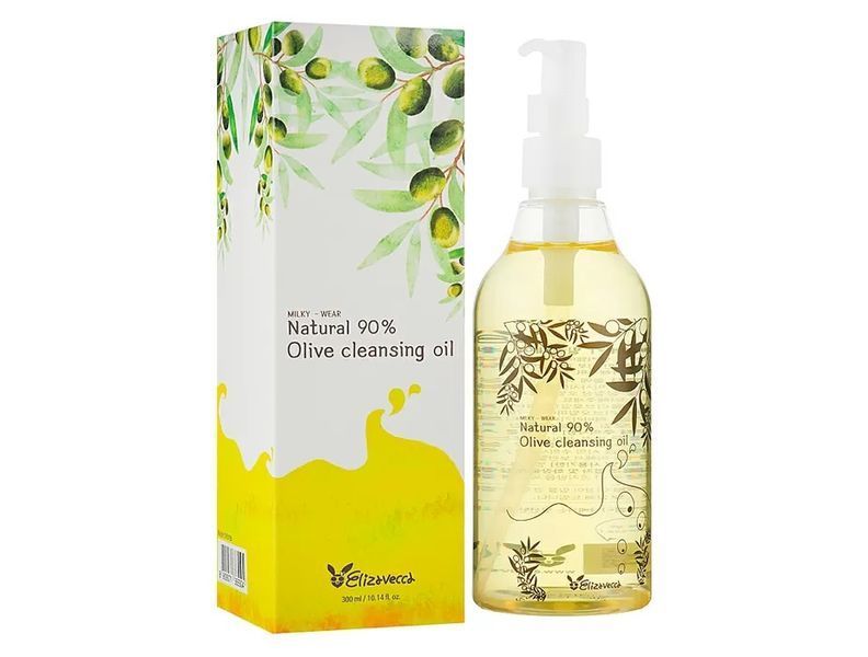 Гидрофильное масло для лица Elizavecca Natural 90% Olive Cleansing Oil L0491 фото