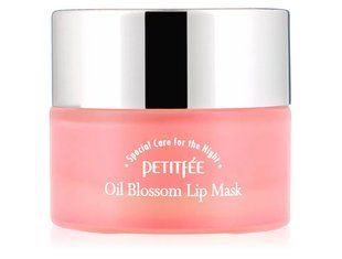 Нічна маска для губ Petitfee Oil Blossom Lip Mask Camellia Seed Oil L1444 фото