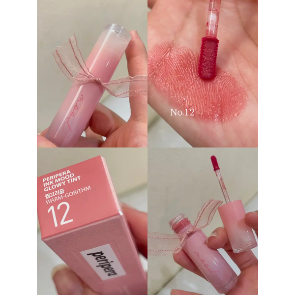 Тинт для губ PERIPERA INK MOOD GLOWY TINT 12 WARM-GORITHM L1734 фото